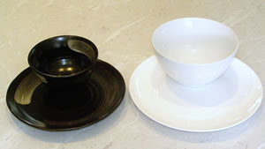 A smaller plate or bowl serves up a smaller portion