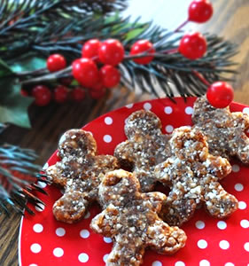 Make low-sugar, flour-free holiday treats