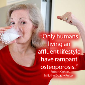 High rates of osteoporosis despite high dairy consumption