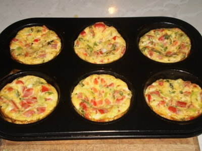 Egg muffins are like mini frittatas, omelettes, crustless quiches