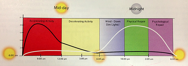 Natural Sleep Wake Cycle & Hormone Production