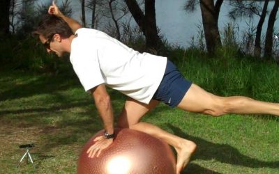 How to Get Primal on a Swiss Ball – Part 1/5: 4 Point Horse Stance