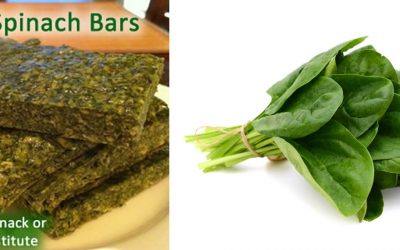 Spinach Bars – Healthy Snack or Bread Substitute