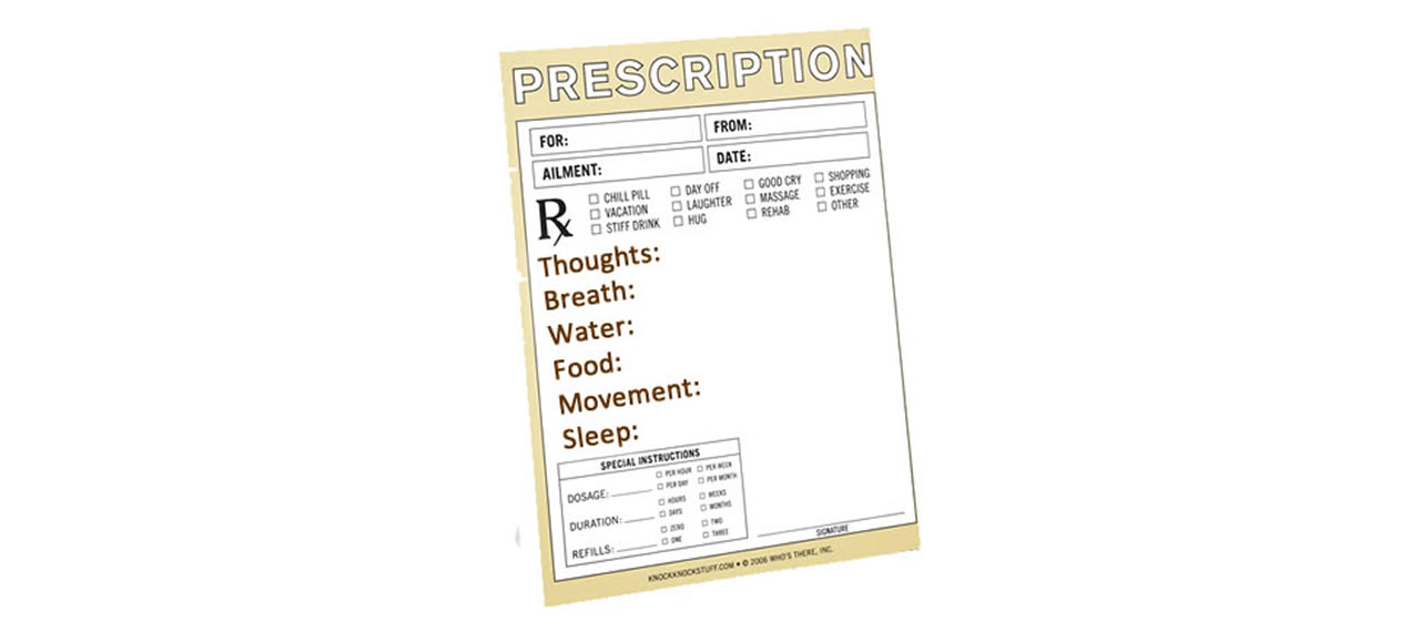 How to Write Your Own Prescription