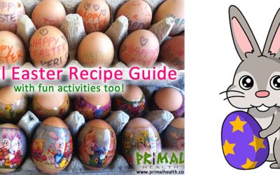 Primal Easter Recipe Guide & some fun activities