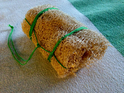 Dry Skin Brushing only requires a loofa and a few minutes